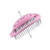 Chiara Ambra Organic Detangling Hair Brush for Women, Men & Children, Unique Spiral Hairbrush, Vented Hair Straightening Brushes for Straight, Curly & Wet Hair - Does not Pull on Hair – Lilac