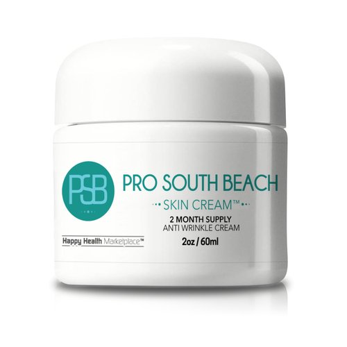 Pro South Beach Skin Cream - 2 Month Supply Anti Wrinkle Cream - Our Best Anti Aging Cream for Women - Anti Wrinkle Cream for Men - Anti Wrinkle Cream for Women - Day & Anti Wrinkle Night Cream