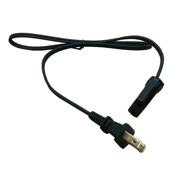 HASMX Replacement Power Cord Percolator Power Cord 36" for West Bend Coffee Urn 58036 58002, 2pin Cord Black 3ft (1-Pack)