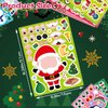 27 Sheets Christmas Stickers for Kids Make a Face Stickers Make Your Own Christmas Characters Mix and Match Stickers Santa Snowman Reindeer Christmas Crafts Activities Games Party Favors Supplies