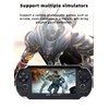 CZT Handheld Game Console 4.3 inch Double Joystick 8GB Build in 2200 Retro Game Video Game Console Arcade Multiple Emulator Mini Portable Game Player MP3/4 TV Out Gifts for Children/Men(Black)