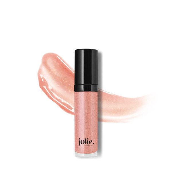 Jolie Super Hydrating Luxury Lip Gloss - Intense pigment W/Superior Shine (Bare Necessity)