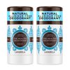 Lavanila Natural Aluminum Free Deodorant 2-Pack, Vanilla Coconut - The Healthy Deodorant for Men and Women, Solid Stick (2 Ounce Each), Vegan