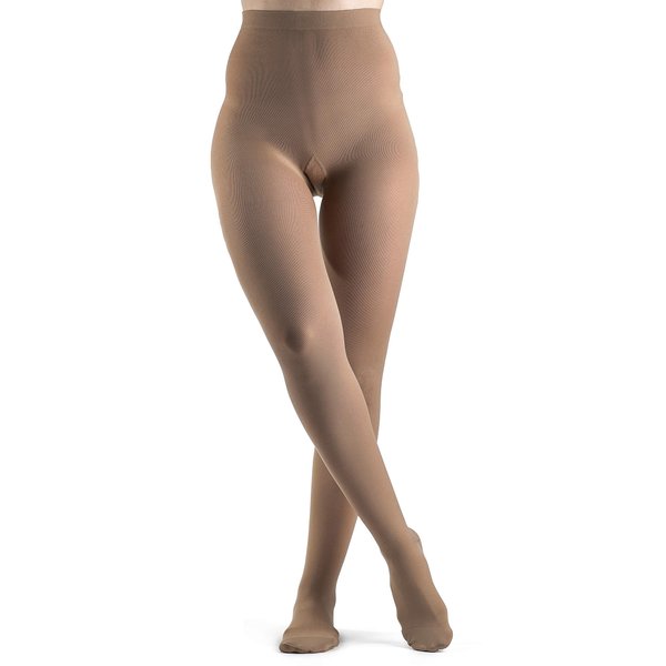 SIGVARIS Women’s Style Soft Opaque 840 Closed Toe Pantyhose 30-40mmHg