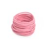 DS. DISTINCTIVE STYLE Hair Rubber Bands 50 Pieces 2.5 mm Elastic Hair Bands Hair Ties Ponytail Holders - Pink
