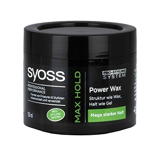 German SYOSS Power Wax Hair Gel 150ml- Shipping from USA
