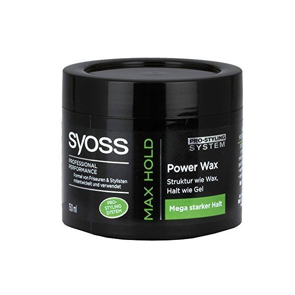 German SYOSS Power Wax Hair Gel 150ml- Shipping from USA