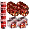 Hollywood Movie Night Birthday Party Supplies Set Plates Napkins Cups Tableware Kit for 16