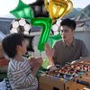 8PCS 32 inch Number 7 Balloon Soccer Balloons,Number Balloons Soccer Birthday Party Decorations,Suitable for Birthday Party World Cup Soccer Sports Theme Party Decorations