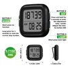 3D Pedometer for Walking Step Tracker with Large Digital Display, Step Counter for Men Women Kids
