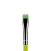 Bdellium Tools Professional Makeup Brush - Green Bambu Series 714 Flat Eye Definer - With Soft Synthetic Fibers, For Eye Definition (Green, 1pc)