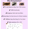 Kimeyelashes Premade Fans Eyelash Extension 500 Fans Handmade Loose Volume Lashes 5D/8D/10D/12D Pre-made Fans 0.05mm 0.07mm C/D Curl 9-16mm Hybrid Wispy Promade lashes (Wispy 5D - 0.07, Curl D)