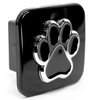 Bear Dog Paw Foot Hitch Cover Tube Plug Insert Fits 2" Receivers