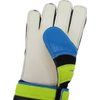 Vizari Avio F.P. Soccer Goalkeeper Gloves - Superior Grip, All Skill Levels - Non-Slip Receiver Gloves | for Kids and Adults (Blue/Green, Size 5)