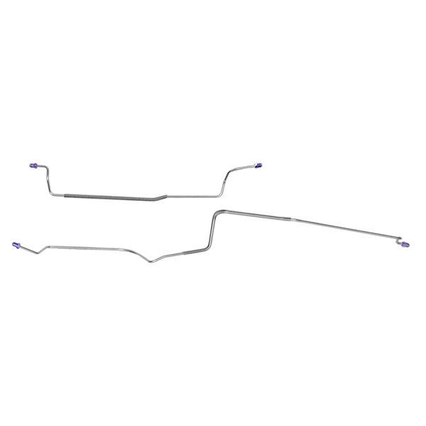 Inline Tube Replacement For 1978-88 GM G-Body Rear Axle Lines 2pc, OE Steel