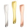 LUTQ Metal Makeup Spatula Tool - Spatula for Skincare, Cosmetic Scoop for Creams, Lotions, Masks - Makeup Spatula in Rose Gold, Silver and Gold Colors