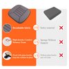 kingphenix Car Seat Cushion with 1.2inch Comfort Memory Foam, Seat Cushion for Car and Office Chair (Grey)