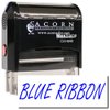 Classroom Stamp - Large Self-Inking Blue Ribbon Stamp with Vibrant Red Ink, Ideal for Computer Science Teachers, 7/8 x 2-1/4 Size - Durable and Easy to Use, Ideal for Grading and Feedback