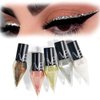 Generic Diamond Eyeliner Set, 5 Colors Glitter Eye Liners Metallic Glitter Liquid Eyeliner Long Lasting Eyeliner Liquid Color Eye Shadow Makeup Kit Liquid Glitter Eye Makeup Set (5 Pcs)