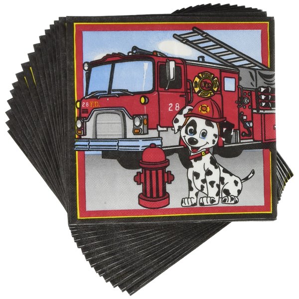 Firefighter Luncheon Napkins (16 Pack)