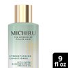MICHIRU Strength Conditioner – Cherry Blossom & Rice Oil, Nourishing Scalp Treatment for Hair Repair & Hair Strengthening, Sulfate-Free Conditioner for Fine Hair, 9 Oz