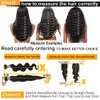 QTHAIR 12A Brazilian Virgin Body Wave Human Hair(20" 18" 16" 14",400g,Natural Black)100% Unprocessed Body Wave Brazilian Virgin Human Hair Extensions Weave Brazilian Body Wave Human Hair