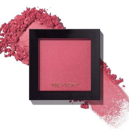 Revlon Blush, Powder Blush Face Makeup, High Impact Buildable Color, Lightweight & Smooth Finish, 033 Very Berry, 0.17 oz