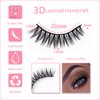 SQYlashes Natural Lashes Wispy Cat Eye False Eyelashes Short - 14 Pairs, G71