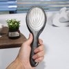 BESTOOL Hair Brush, Paddle Detangler Brush with Metal Bristles for Women/Men/Kids Detangling & Massaging, Anti Static, Best for All Hair Types Wet & Dry DailyUse