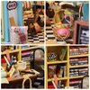 Foyucool DIY Miniature House Kit, Dollhouse Kit with Furnitures, 1:24 Mini House Making Kit for for Adult to Building, Halloween/Home Decorations/Gifts for Family and Friends, Tailor's Store