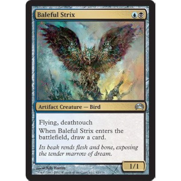 Magic The Gathering - Baleful Strix (82) - Planechase 2012