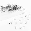 Kordes Lash Clusters – 1000pcs Lash Extension Kit – 5D Volume C Curl Lash Clusters – Handmade and Premade Fans Eyelash Extensions – Natural Mink Eyelash Extensions (10 to 13mm 7D C Curl)