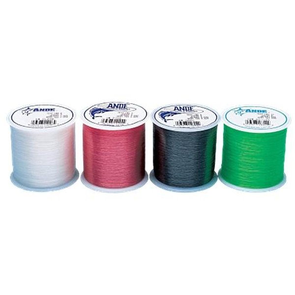 Ande Monofilament Line (Pink, 50 -Pounds Test, 1/4# Spool)