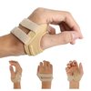 AKSO MEDICOS CMC Thumb Brace - Comfortable Thumb Splint for CMC Joint Pain, Osteoarthritis, Tendonitis, Arthritis, CMC Joint Thumb Arthritis Brace for Women & Men (Left Hand, Medium)