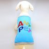 Alphadog Series Colorful ANYPET Glitter Printed Tank top T-Shirt for Your Dog or Cat (XL, Black)
