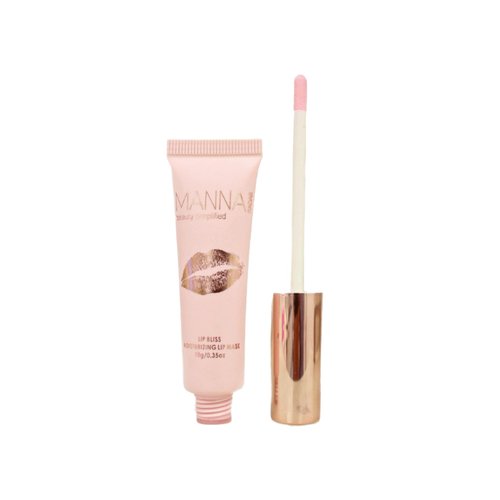 Manna Kadar Beauty Lip Bliss Lip Mask, 10 g - Hydrates, Moisturizes and Nourishes with Emollients, No More Chapped or Flaky Lips, Vitamins Make Your Lips Soft & Smooth, Use Daily, Also Use on Cuticles