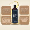 Castlebeard Soft Silky Hydrating Hair Shampoo Deep Cleansing, Purifying Shampoo | Aloe Vera, Argan Oil, Moisturizing Coconut Oil 16oz