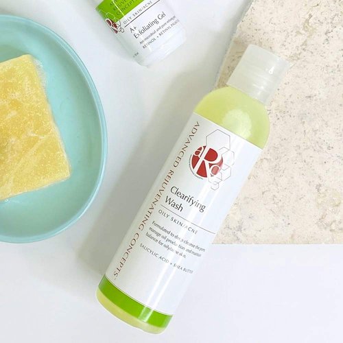 ADVANCED REJUVENATING CONCEPTS Oily Skin/Acne Clearifying Wash, Salicylic Acid Acne Face Wash, Oiliness & Blackheads, 6.7 Ounce