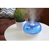 Crane Personal Ultrasonic Cool Mist Humidifier, for Home Bedroom Hotels Travel and Office, 0.2 Gallon, Filter Free, Blue and White