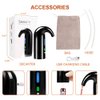 Electric Wine Aerator,Wine dispenser,Aeration and Decanter Wine Pourer,Red White Wine Accessories,Wine Gift Set-Black