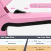 WORKPRO Pink Staple Gun, 6-in-1 Manual Brad Nailer with 4000-Pieces Staples for Fixing Material, Carpentry, Upholstery, Furniture and DIY - Pink Ribbon