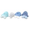 CLEVER IDIOTS INC SAMEZU: Sleeping Shark Plush - Shark Stuffed Animal - Cute, Collectable- Ultra-Soft Polyester Fabric - 4.7 inch (Yummy)