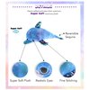 DolliBu Dolphin Space Sequin Super Soft Stuffed Animal, Cute Flip Sequins Dolphin Stuffed Animals for Girls, Boys, Adults, Reversible Sequin Animal Gifts - 12 Inches