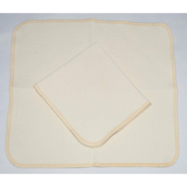 1 Ply Extra Thick Unbleached Corded Scrubbies 12x13 Paperless Towel Set of 2