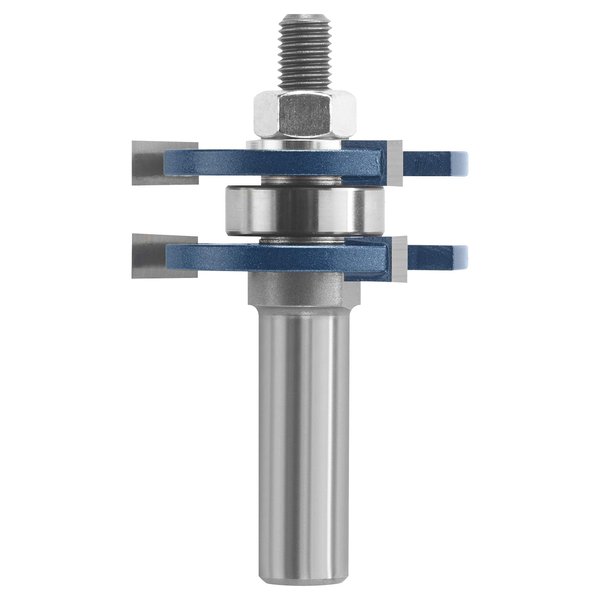 BOSCH 84624MC 1-7/8 In. x 1/4 In. Carbide-Tipped Tongue and Groove Router Bit