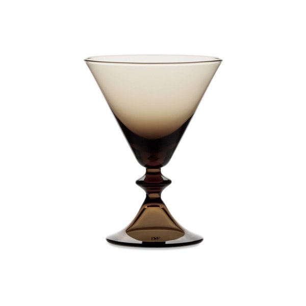 Diane Von Furstenberg High Rise Martini Glass, Smoke