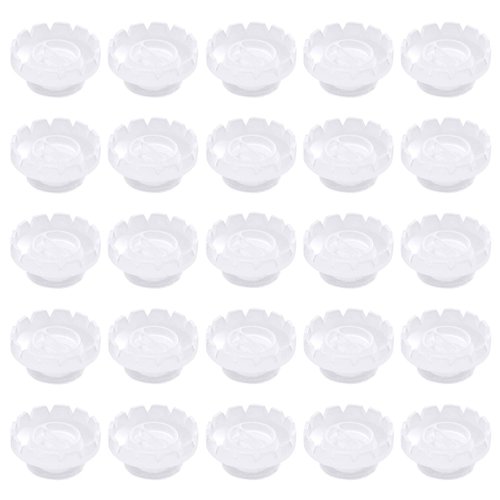 AUEAR, 200 Pack Eyelash Extensions Volume Lashes Fan Quick Blossom Cups Glue Holder and Lash Organizer Supplies Tools
