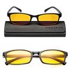 Prospek Blue Light Computer Glasses, ELITE for Women and Men, Anti Glare Amber Lens, 99% Blue Light Blockers High Optical Quality Lenses (No Magnification)