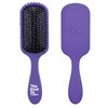 The Knot Dr. hair brush by Conair - Detangling hair brush - Ideal for all hair types - Removes Knots and Tangles in wet or dry hair - Purple
