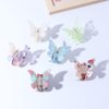 Leadigol 6PCS Butterfly Acetate Hair Clips,Crab Clips Sweet Hairpin Butterfly Candy Colors Hair Accessories Butterfly Girls Headwear Hair Catch Clip for Women and Girls